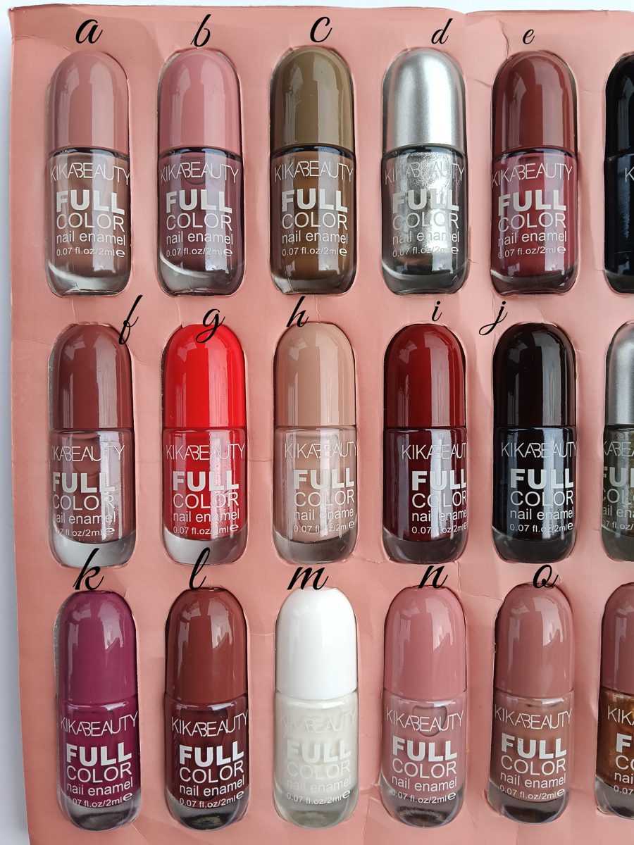 Full Colour Nail Enamel