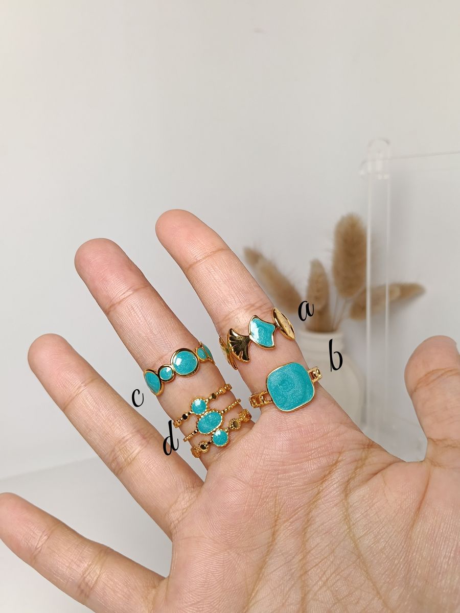 Turquoise Chunky Ring